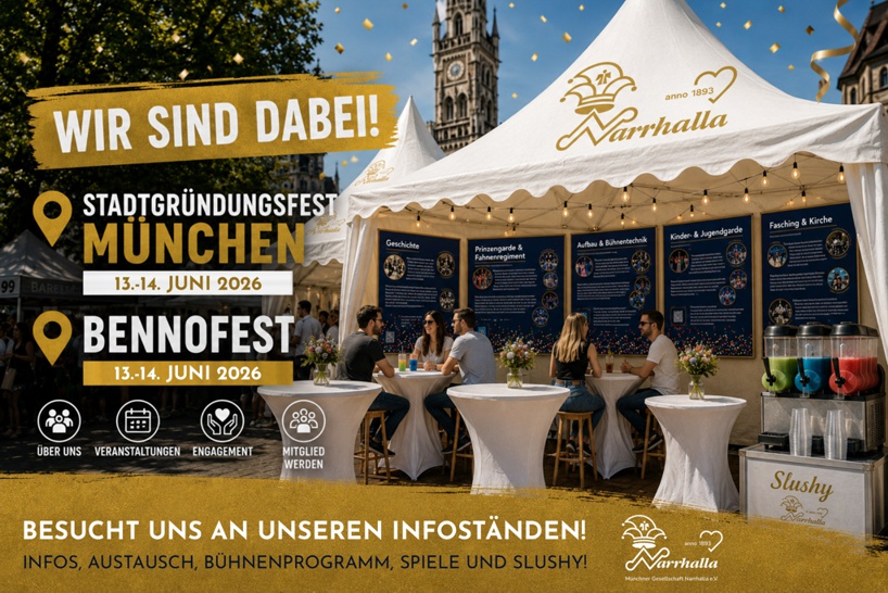 Wir sind dabei!